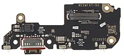 Нижняя плата Xiaomi 14T с разъемом зарядки, Sim-карты и микрофоном, Original - фото Нижняя плата Xiaomi 14T с разъемом зарядки, Sim-карты и микрофоном, Original