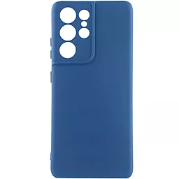 Чехол Lakshmi Silicone Cover Full Camera для Samsung Galaxy S24 Ultra Navy Blue