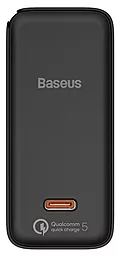 Сетевое зарядное устройство с быстрой зарядкой Baseus GaN2 Fast Charger 100W + 1.5M USB C-C Cable Black (TZCCGAN-L01) - миниатюра 3