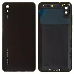 Задняя крышка корпуса Xiaomi Redmi 7A со стеклом камеры  Matte Black