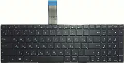 Клавіатура для ноутбуку Asus X501 / 0KNB0-6101RU00 + 2 кріплення чорна