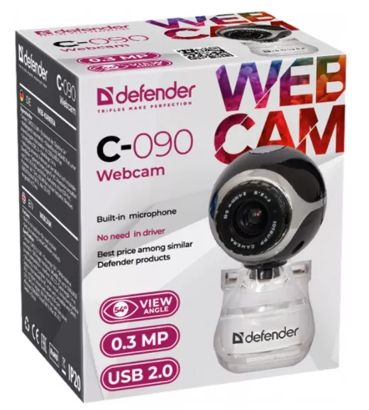 WEB-камера Defender G-lens C-2525HD (63252) - фото 2