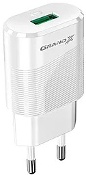 Сетевое зарядное устройство Grand-X 2.1a home charger white (CH-17W) - миниатюра 2