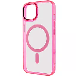 Чохол Epik Iris with MagSafe для Apple iPhone 14 Raspberry - мініатюра 3