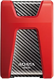 Зовнішній жорсткий диск ADATA HD650 1TB Red (AHD650-1TU31-CRD) - мініатюра 2