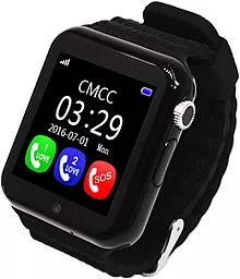Смарт-часы UWatch V7k Smart Watch Black - фото Смарт-часы UWatch V7k Smart Watch Black