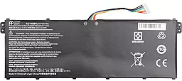 Акумулятор для ноутбука Acer AC14B8K Aspire V3-111 / 15.2V 2200mAh / NB410460 PowerPlant Black