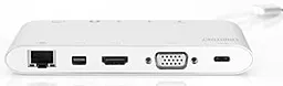 USB Type-C хаб (концентратор) Digitus Universal Docking Station USB-C (DA-70861)