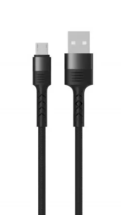 Кабель Havit HV-CB6132 USB-A - micro USB 10w 1.2м cable Black - фото 1