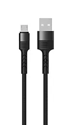 Кабель Havit HV-CB6132 USB-A - micro USB 10w 1.2м cable Black - фото Кабель Havit HV-CB6132 USB-A - micro USB 10w 1.2м cable Black