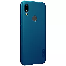 Чехол Nillkin Super Frosted Shield Xiaomi Redmi 7 Peacock Blue - миниатюра 3