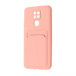 Чехол Wave Colorful Pocket для Xiaomi Redmi Note 9 Pale Pink