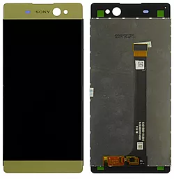 Дисплей Sony Xperia XA Ultra, Xperia C6, Xperia C6 Ultra (F3211, F3212, F3213, F3215, F3216) с тачскрином, Gold - фото Дисплей Sony Xperia XA Ultra, Xperia C6, Xperia C6 Ultra (F3211, F3212, F3213, F3215, F3216) с тачскрином, Gold