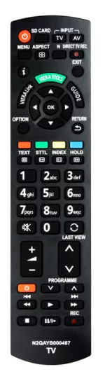 Пульт для телевизора Panasonic TH-42PH20E (470604) - фото 1