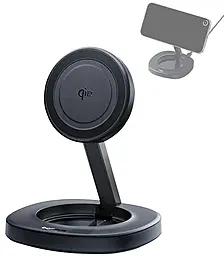 Бездротовий (індукційний) зарядний пристрій Baseus EnerFill FF11 15w wireless charger black (E0205200) - фото Бездротовий (індукційний) зарядний пристрій Baseus EnerFill FF11 15w wireless charger black (E0205200)