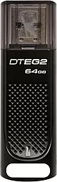 Флешка Kingston 64GB USB 3.1 DT Elite G2 Metal Black (DTEG2/64GB)