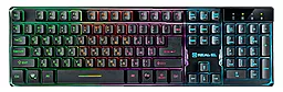 Клавіатура REAL-EL 8700 Gaming Backlit Black (EL123100015) - мініатюра 2