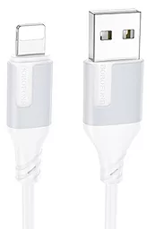 Кабель USB Borofone BX101 Creator 12w 2.4a Lightning cable white