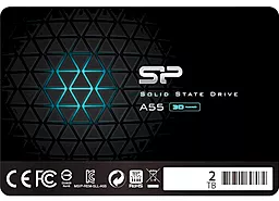 SSD Накопитель Silicon Power Ace A55 2TB 2.5" SATA (SU002TBSS3A55S25EU) - фото SSD Накопитель Silicon Power Ace A55 2TB 2.5" SATA (SU002TBSS3A55S25EU)