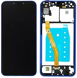 Дисплей Huawei P Smart Plus 2018, Nova 3i с тачскрином и рамкой, оригинал, Blue