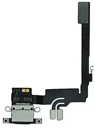 Нижній шлейф Apple iPhone 16 Pro з роз'ємом зарядки, з мікрофоном Black