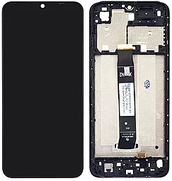 Дисплей Xiaomi Redmi A1, Redmi A1 Plus, Poco C50 с тачскрином и рамкой, Black