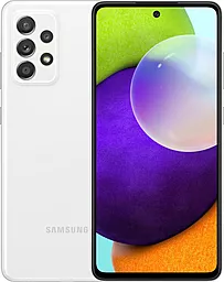 Смартфон Samsung Galaxy A52 4/128GB (SM-A525FZWDSEK) White - фото Смартфон Samsung Galaxy A52 4/128GB (SM-A525FZWDSEK) White