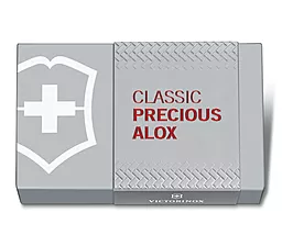 Мультитул Victorinox Classic SD Precious Alox (0.6221.401G) Iconic Red - мініатюра 4