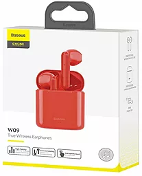 Навушники Baseus Encok W09 Red (NGW09-09) - мініатюра 5
