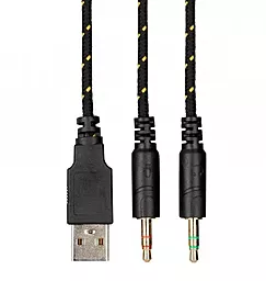 Навушники 2E Gaming HG340 RGB Yellow (2E-HG340YW) - мініатюра 4