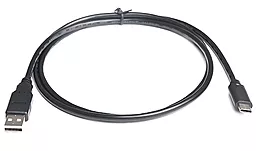 Кабель REAL-EL USB-A - Type-C 12w 2.4a 1м cable Black (EL123500016) - фото Кабель REAL-EL USB-A - Type-C 12w 2.4a 1м cable Black (EL123500016)