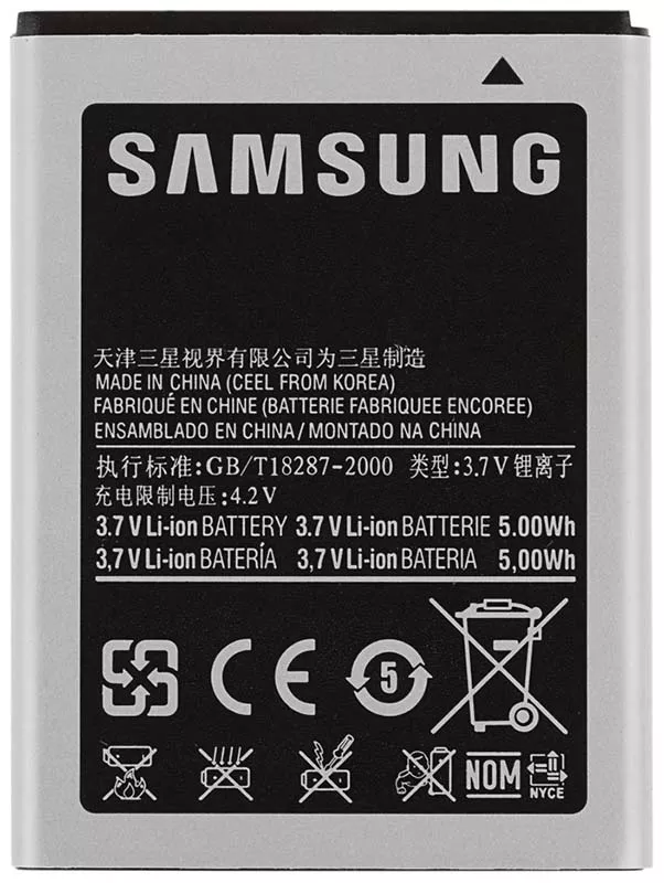 Аккумуляторы для телефона Samsung Galaxy Ace La Fleur S5830i фото