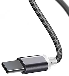 Кабель USB Long Connector USB Type-C Cable Silver - мініатюра 3