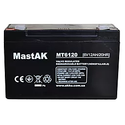 Акумуляторна батарея MastAK 6V 12Ah (MT6120) - мініатюра 7