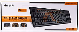 Клавіатура A4Tech X-Slim Comfort Key (KRS-83 USB Black) - мініатюра 2