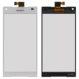 Сенсор (тачскрин) Sony Xperia Z5 Compact Mini E5803, Xperia Z5 Compact E5823 White - фото Сенсор (тачскрин) Sony Xperia Z5 Compact Mini E5803, Xperia Z5 Compact E5823 White