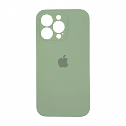 Чехол Silicone Case Full Camera для Apple iPhone 14 Pro Max fresh green - фото Чехол Silicone Case Full Camera для Apple iPhone 14 Pro Max fresh green