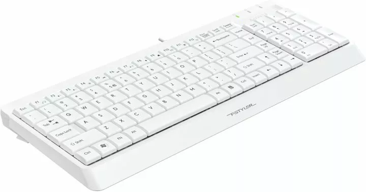 Клавиатура A4Tech Fstyler FK15 USB White - фото 2