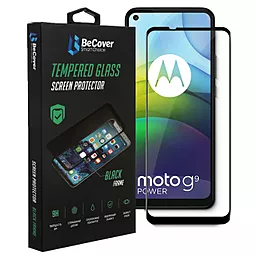 Защитное стекло BeCover  Motorola Moto G9 Power  Black (706085)