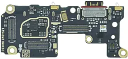 Нижняя плата Xiaomi Poco F5 Pro с разъемом зарядки, Sim-карты, микрофоном