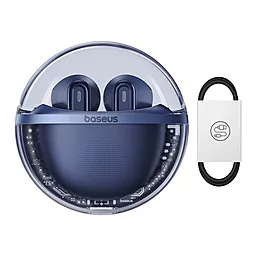 Навушники Baseus Bowie E5x Blue - мініатюра 5