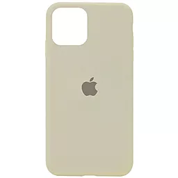 Чехол Silicone Case Full для Apple iPhone 11 Pro Max Antique White