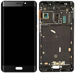 Дисплей Xiaomi Mi Note 2 с тачскрином и рамкой, оригинал, Black