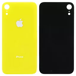 Задняя крышка корпуса Apple iPhone XR (small hole) Original  Yellow