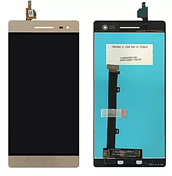 Дисплей Lenovo Phab 2 Pro (PB2-690M, PB2-690N) с тачскрином, Gold - фото Дисплей Lenovo Phab 2 Pro (PB2-690M, PB2-690N) с тачскрином, Gold