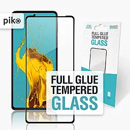 Захисне скло Piko Full Glue для Moto Edge 30 Pro 5G Чорне (1283126528583) - мініатюра 2