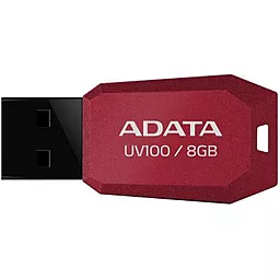 Флешка ADATA 8GB DashDrive UV100 Red USB 2.0 (AUV100-8G-RRD) - фото Флешка ADATA 8GB DashDrive UV100 Red USB 2.0 (AUV100-8G-RRD)