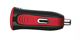 Автомобильное зарядное устройство Trust 5W Car Charger 1A Red - миниатюра 3
