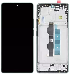 Дисплей Xiaomi Redmi Note 13 Pro 4G с тачскрином и рамкой, оригинал, Forest Green - фото Дисплей Xiaomi Redmi Note 13 Pro 4G с тачскрином и рамкой, оригинал, Forest Green