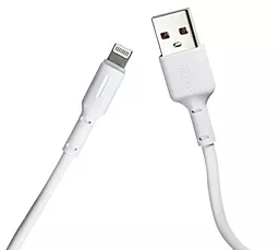Кабель XO NB112 USB-A - Lightning 12w 3a 1м cable White - миниатюра 2 Кабель XO NB112 USB-A - Lightning 12w 3a 1м cable White - миниатюра 2
